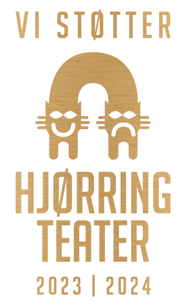 Vi støtter Hjørring Teater 2023-2024 logo